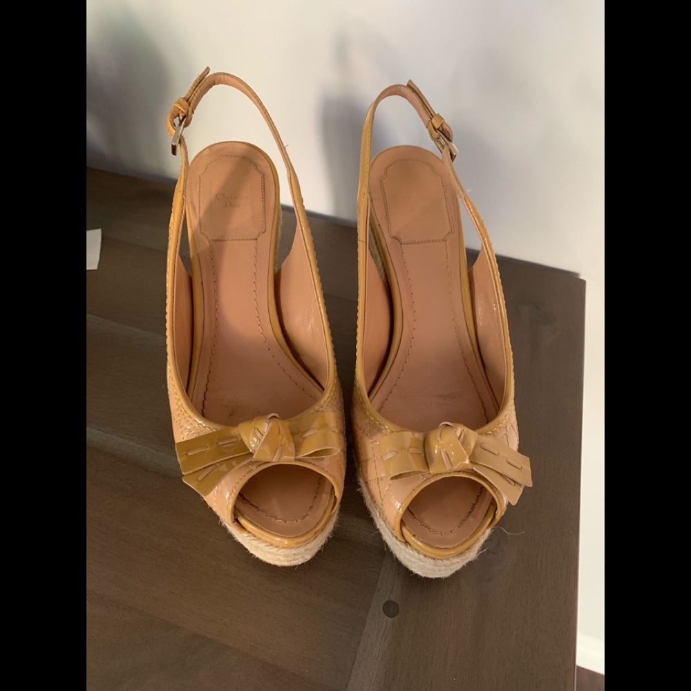 Christian Dior Espadrilles Wedges